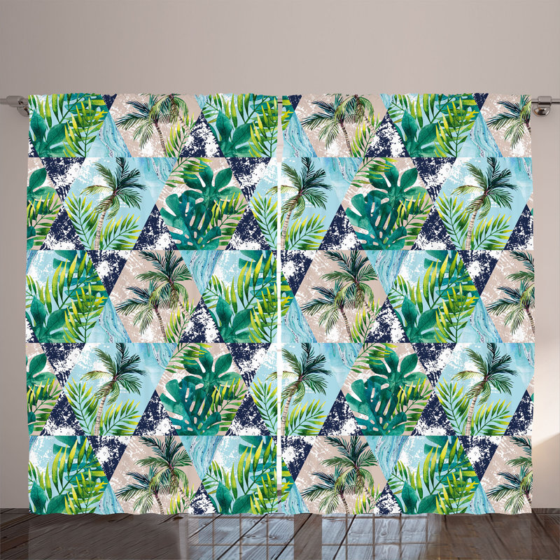 Semi Sheer Curtain Pair