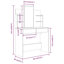 Sartell Dressing Table with Mirror-1361171768