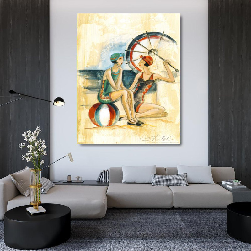 Bathing Beauties I, 46" H x 36" W