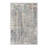 Phaedra Machine Made Power Loomed Polyester Area Rug in Gray/Ivory-740248139