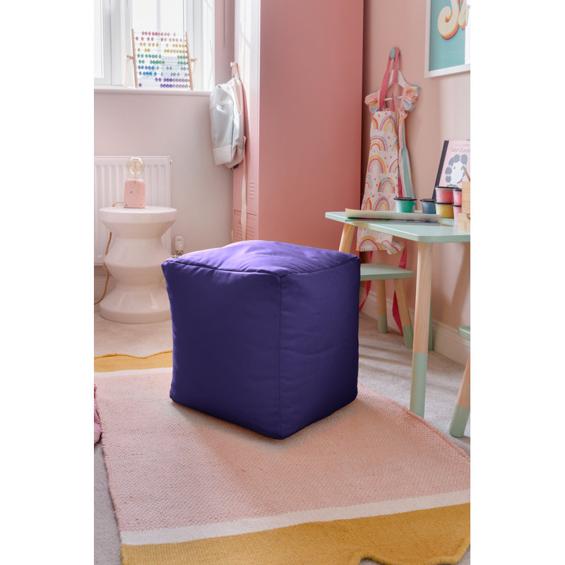 Outdoor Friendly Refillable Classic Bean Bag, Purple