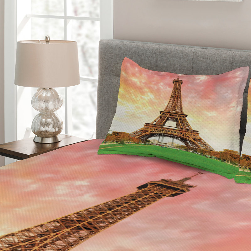 Eiffel Tower Eclectic Coverlet