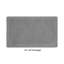 Tapis pour salle de bain réversible 100% coton touffeté à la main de qualité supérieure Jasmyne-901124415-901124414