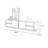Modern Beige Solid Wood TV Stands