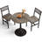 3-Piece Round Dining Table Set, Industrial Style Small Kitchen Table And Chairs For 2-1980342025