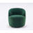 Swivel Accent Armchair Barrel Chair With Powder Coating Metal Ring-1135975735