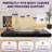 Tri-fold 6'' Memory Foam Mattress, Portable Folding Mattress with Washable Cover For Murphy Bed-533405101