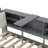 Wood Full Size Platform Bed With Trundle, Shelves And Storage Headboard, Gray-1306123511