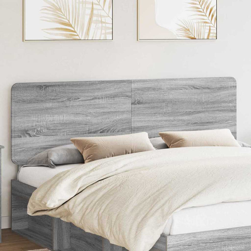 Headboard, King, Grey Sonoma