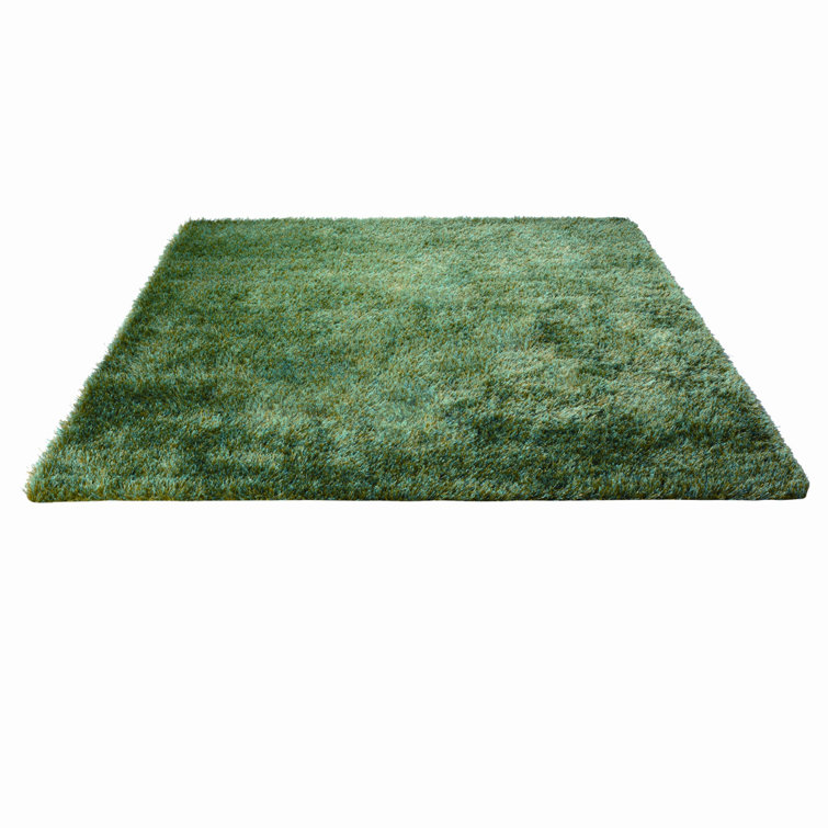New Glamour Hand Tufted Green Rug