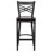 Cyrille 'X'' Back Metal Restaurant Barstool-1090846809-1108463366