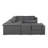 Stanwinn 10 – Piece 4 Power Reclining Top Grain Italian Leather Sectional with Power Headrest-97964235