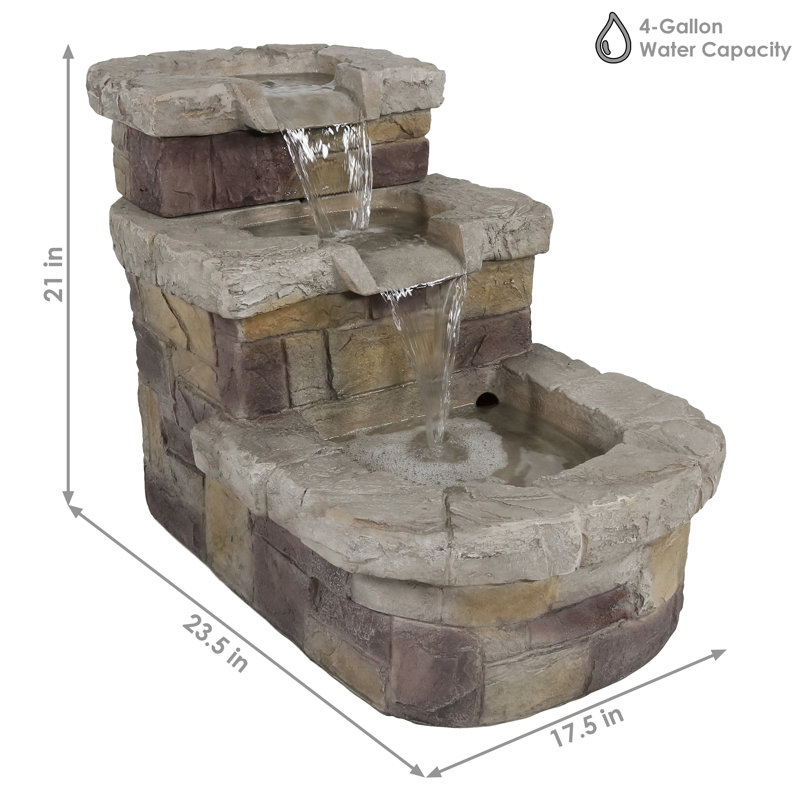 Quintin Weather Resistant Floor Fountain