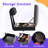Sewing Chair with Wheels and Adjustable Back Support - Hydraulic Armless Machine Chair for Crafting, Quilting, Artists,Grey-1542488836