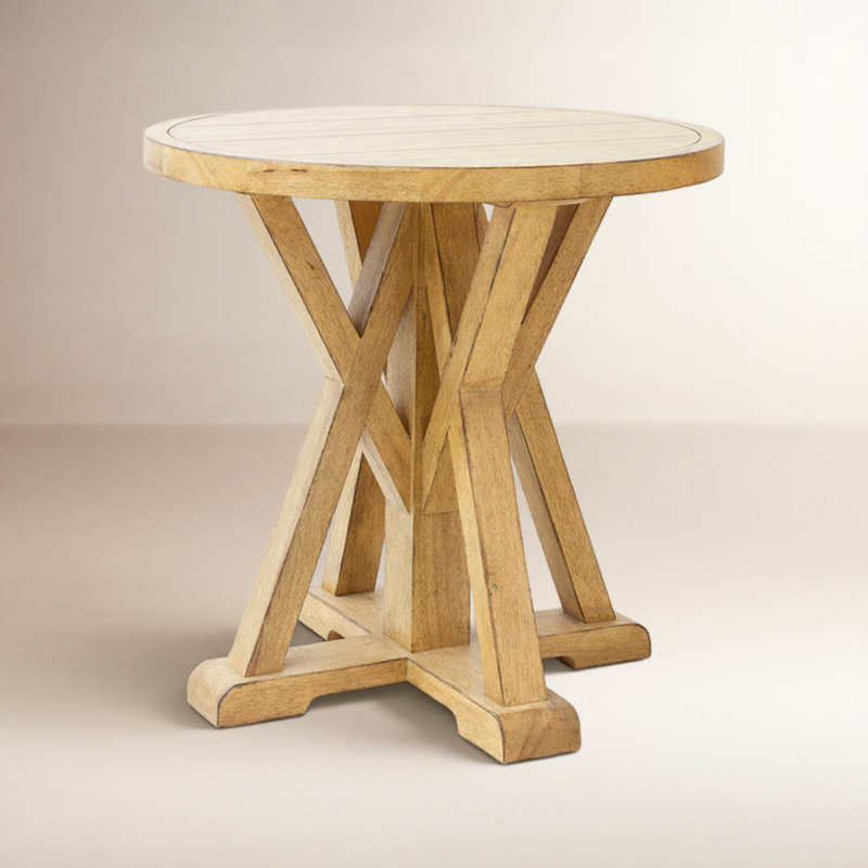 Table de bout Mya, Brun clair