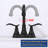 Bathroom faucet with 360 degree turn spout