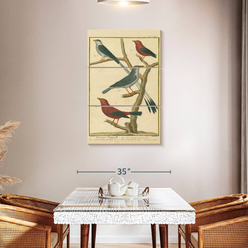 Brampt Bird Drawing I, 45" H x 28" W