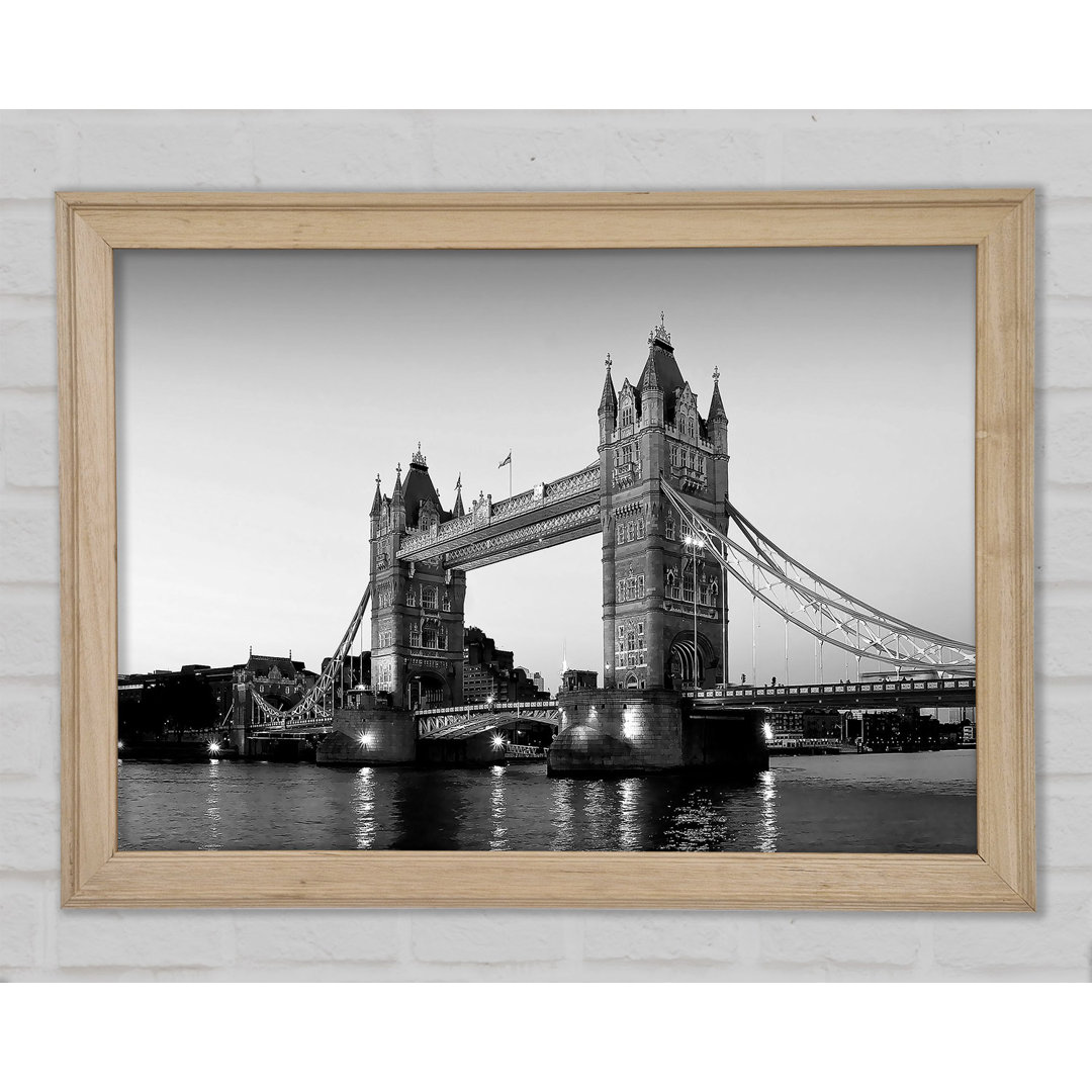 Tower Bridge Abend - Druck