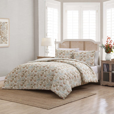 Ensemble d'édredon réversible en coton Laura Ashley