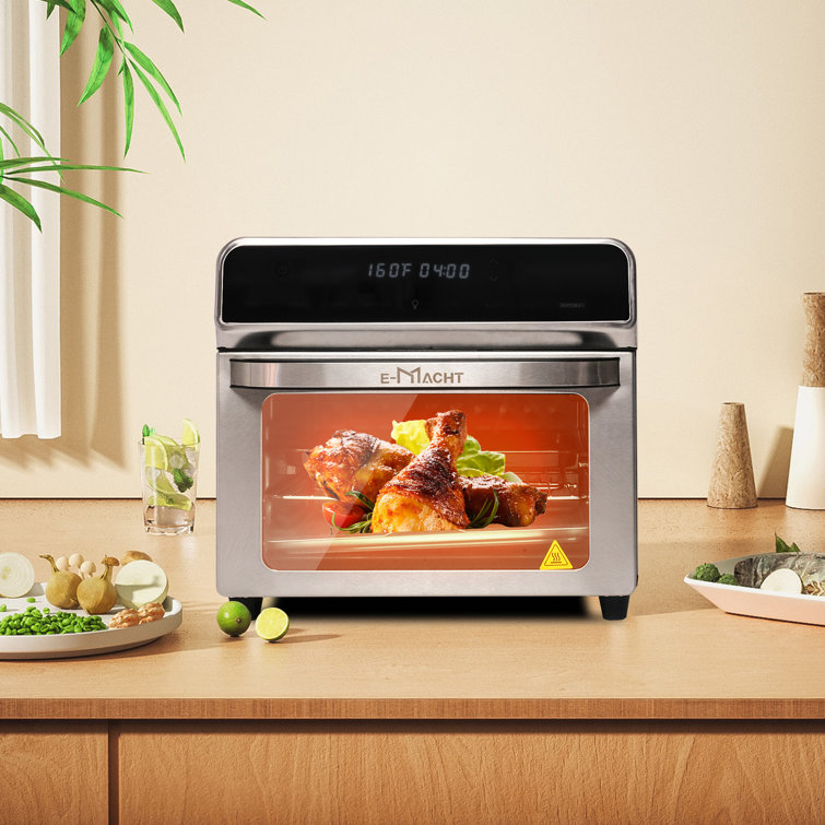  E-Macht Air Fryer Ovens Countertop, Convection Toaster