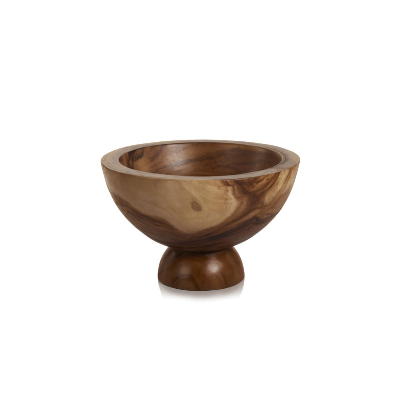 Bol en verre Zodax, H 11,02 po x l 17,72 po x P 17,72 po