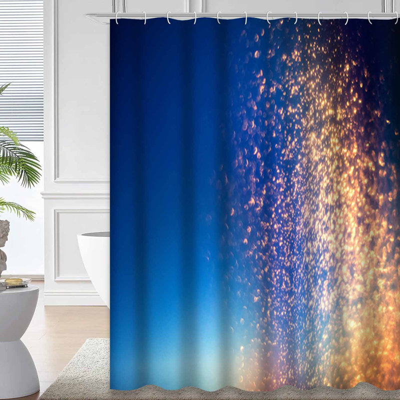 Rideau de douche avec 12 crochets Lights, L 72 po x l 84 po