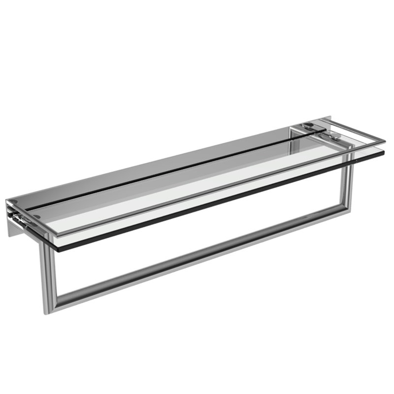 Surface Shelf with Towel Bar, 24"