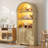 70''H x 31.4''W  Arched Dining Hutch-228148654