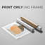 Tangerine Formation I - Impression sur toile seulement - NON-CADRE-779747337