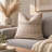 Handwoven Textured Cotton Square Pillow Cover 18" 