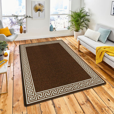 Rebersburg Non-Slip Geometric Indoor Doormat