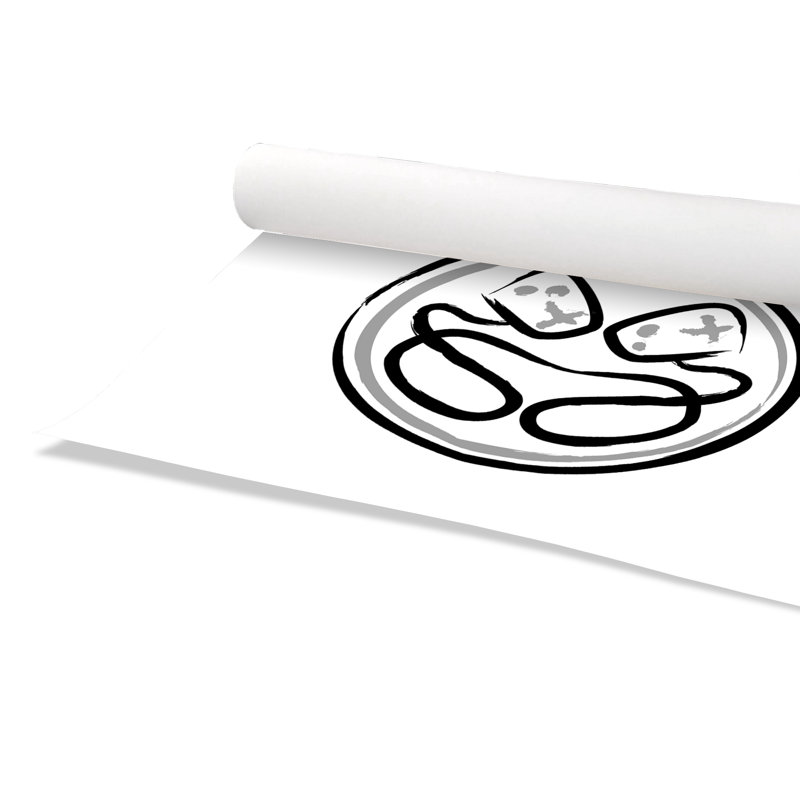 Décoration murale pour enfants avec emblème de jeu, H 10 po x l 10 po x P 1 po, Papier