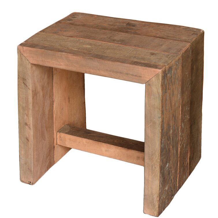 Austen Solid Wood Accent Stool