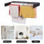 100cm Wall Mounted Clothes Rack