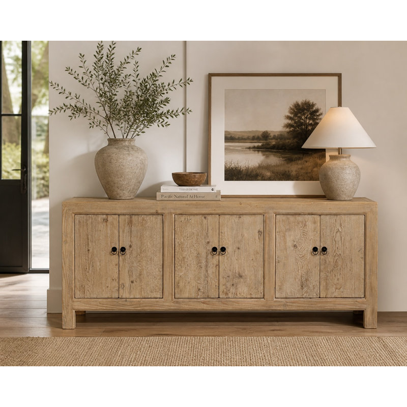 Hibba 89'' W Solid Wood Buffet