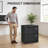 23.6" Wide Lockable 2-Drawer Lateral File Cabinet-2093469181
