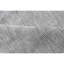 Tapis rectangulaire en soie noué à la main gris-91674423