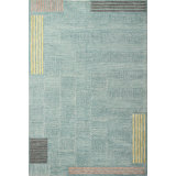 Wool Abstract Indoor Rug