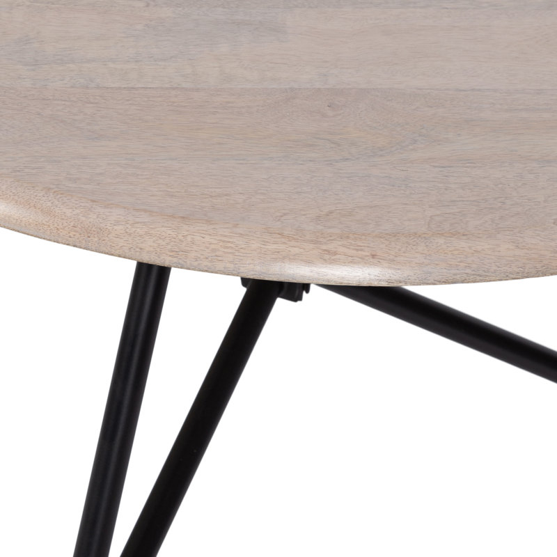 Table basse Avely, Lavage blanc