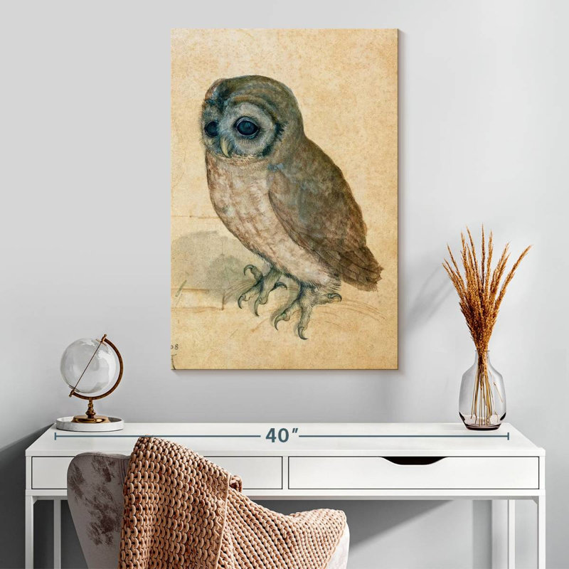Brampt The Little Owl, 30" H x 20" W