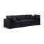 Canapé modulaire rembourré 105 po Itala-94482259