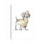 «Happy Doggie» par Patricia Pinto - reproduction d'art-52818727-52818710-52818708