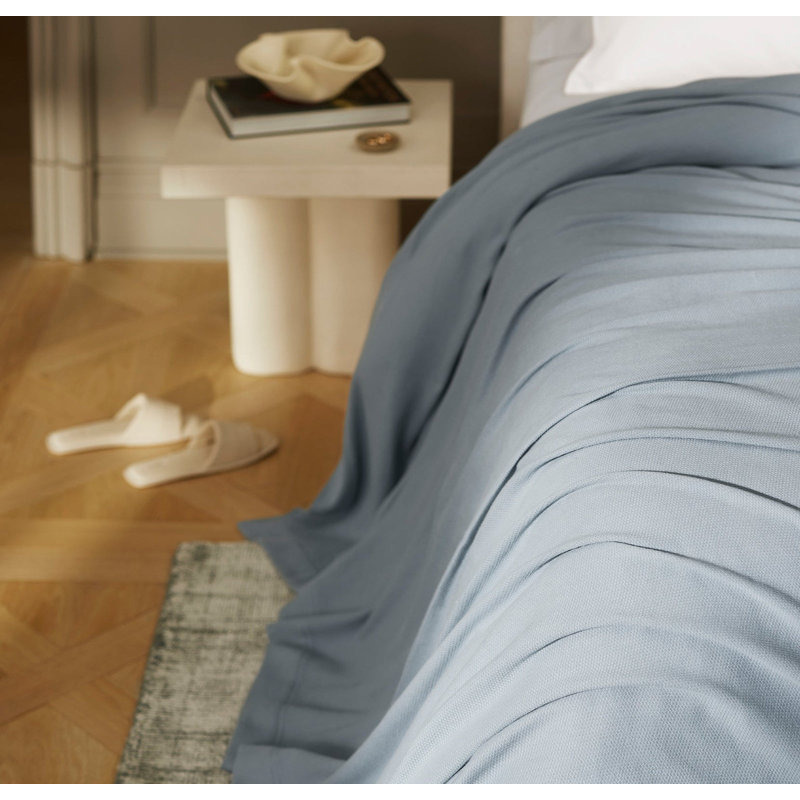 Essential Blanket, Full/Queen, Bluestone