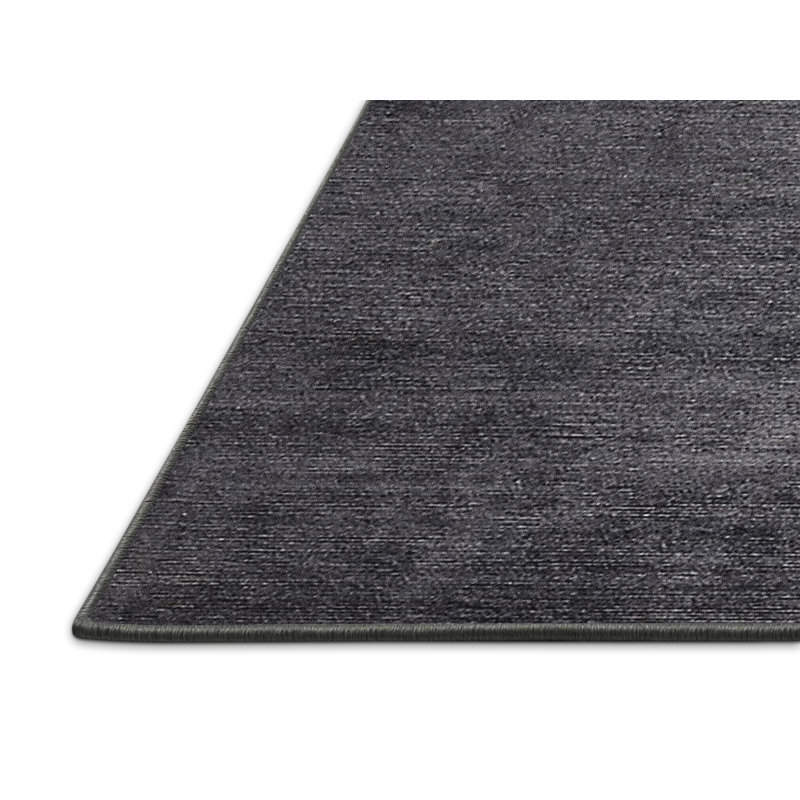 Tapis oriental gris / noir, Rectangle 5 pi x 8 pi