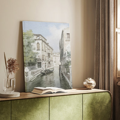 Framed On Canvas Print