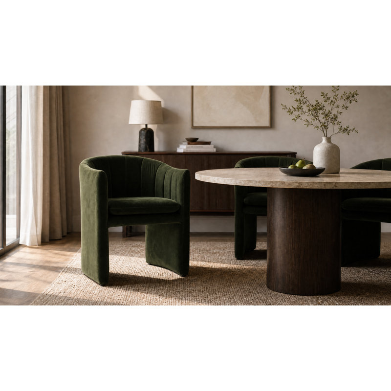 Chaise de salle à manger 30 po, Olive
