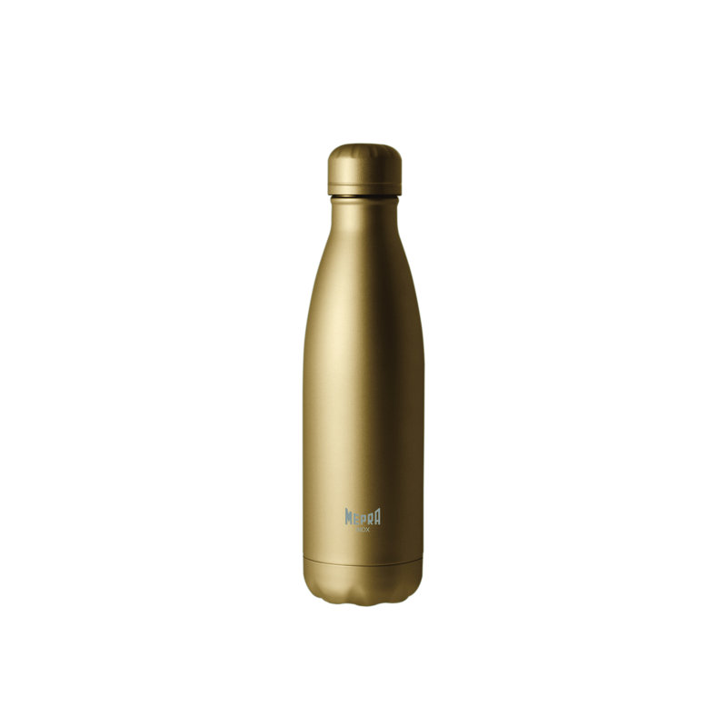 BOB Thermic Bottle 0.5 Qt.- 24 Pieces - White, Gold