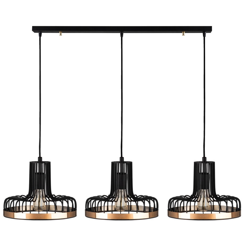 Sarenity 3 - Light Kitchen Island Geometric Chandelier