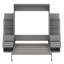 Lit escamotable mural avec tablettes Murphy-244026107-244026110