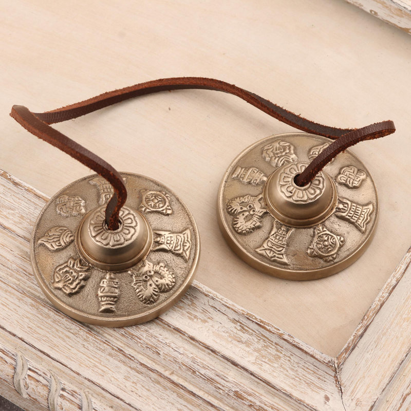 Brass Abstract Bell